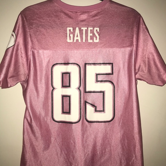 womens pink chargers jersey